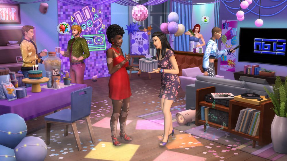 The Sims 4 party